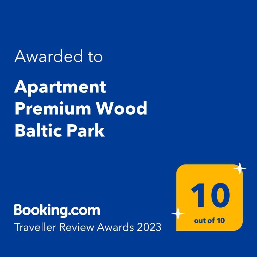 Apartment Premium Wood Baltic Park - 58M2, 3 Pokoje Стегна Экстерьер фото